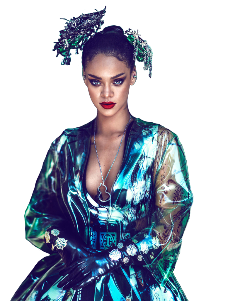 Rihanna Transparent Background