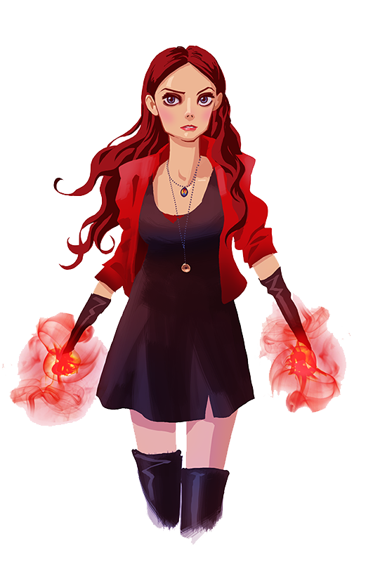 Scarlet Witch PNG HD