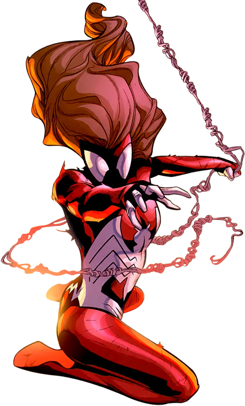 Spider Woman PNG Photo