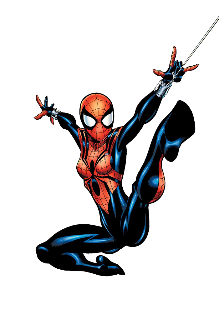 Spider Woman PNG Transparent Image