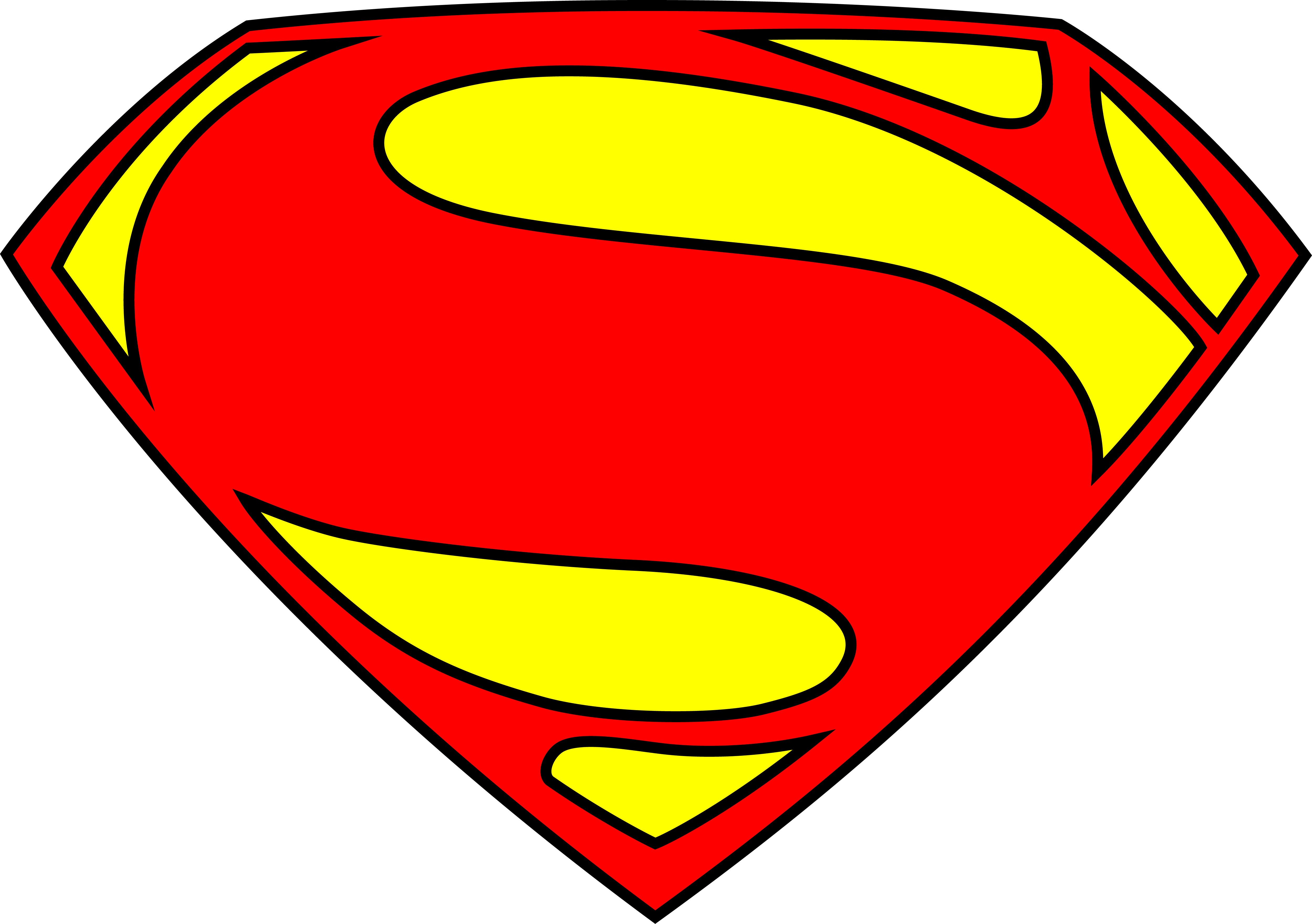 Superman Logo PNG Transparent Image