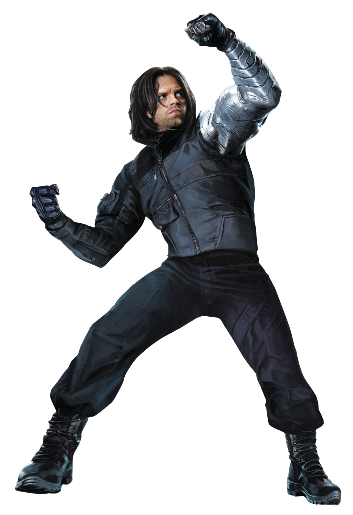 Soldat dhiver Bucky PNG Clipart
