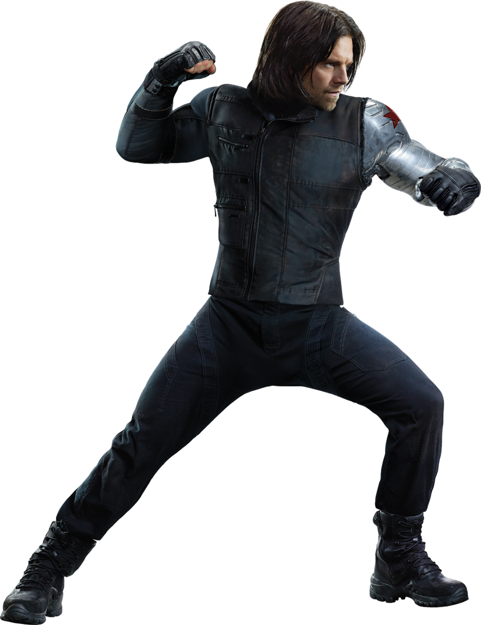 Winter Soldier Bucky PNG Image