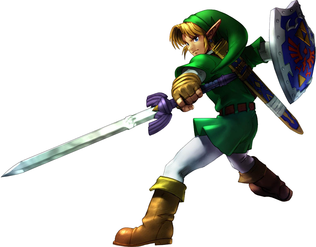 Zelda เชื่อมโยงพื้นหลังโปร่งใส