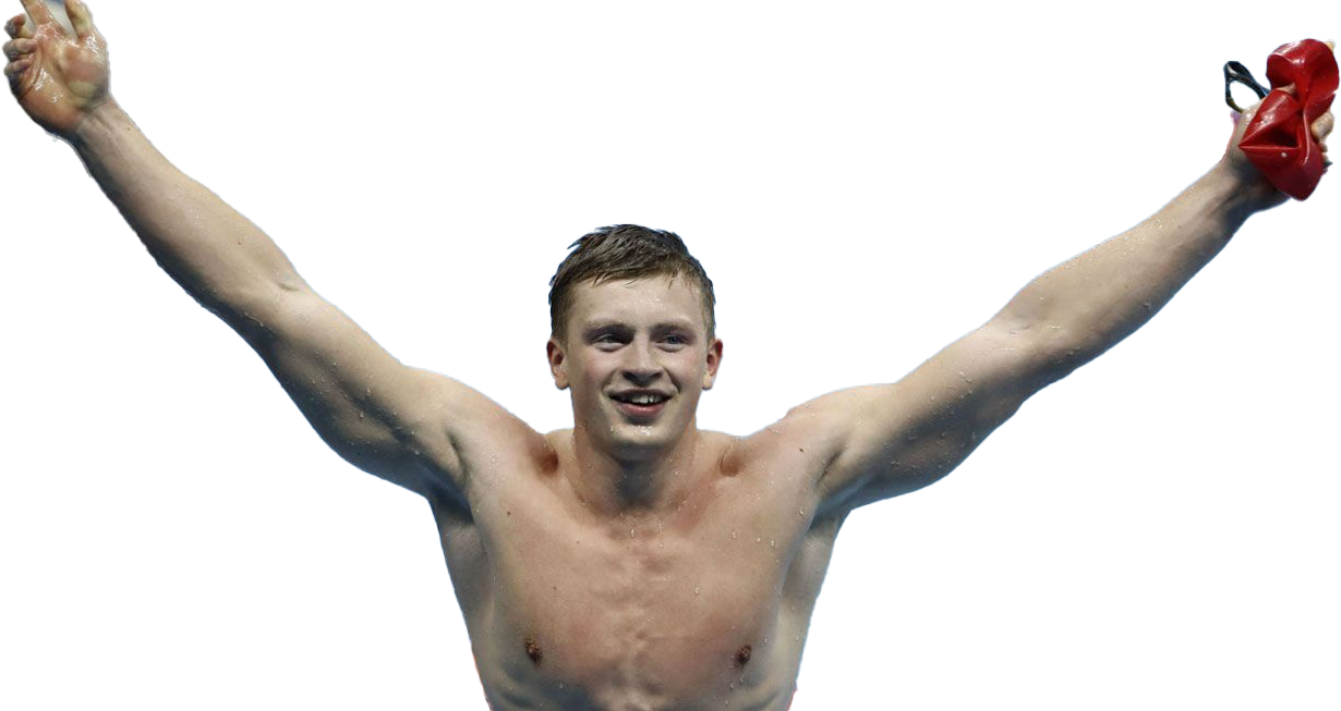 Adam Peaty Olympic Player Transparent PNG