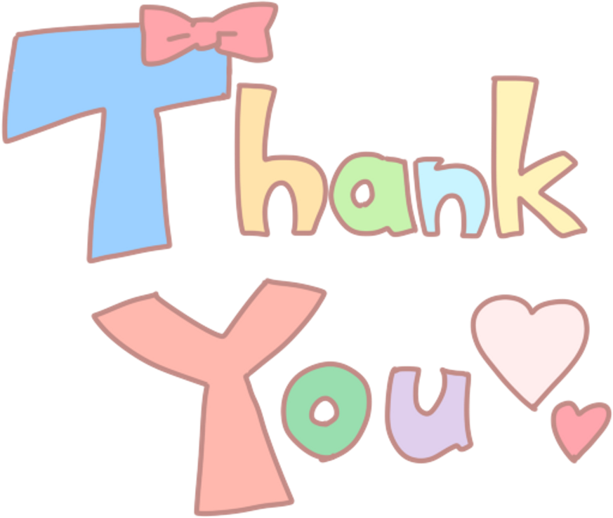 Animated Thank You PNG Pic