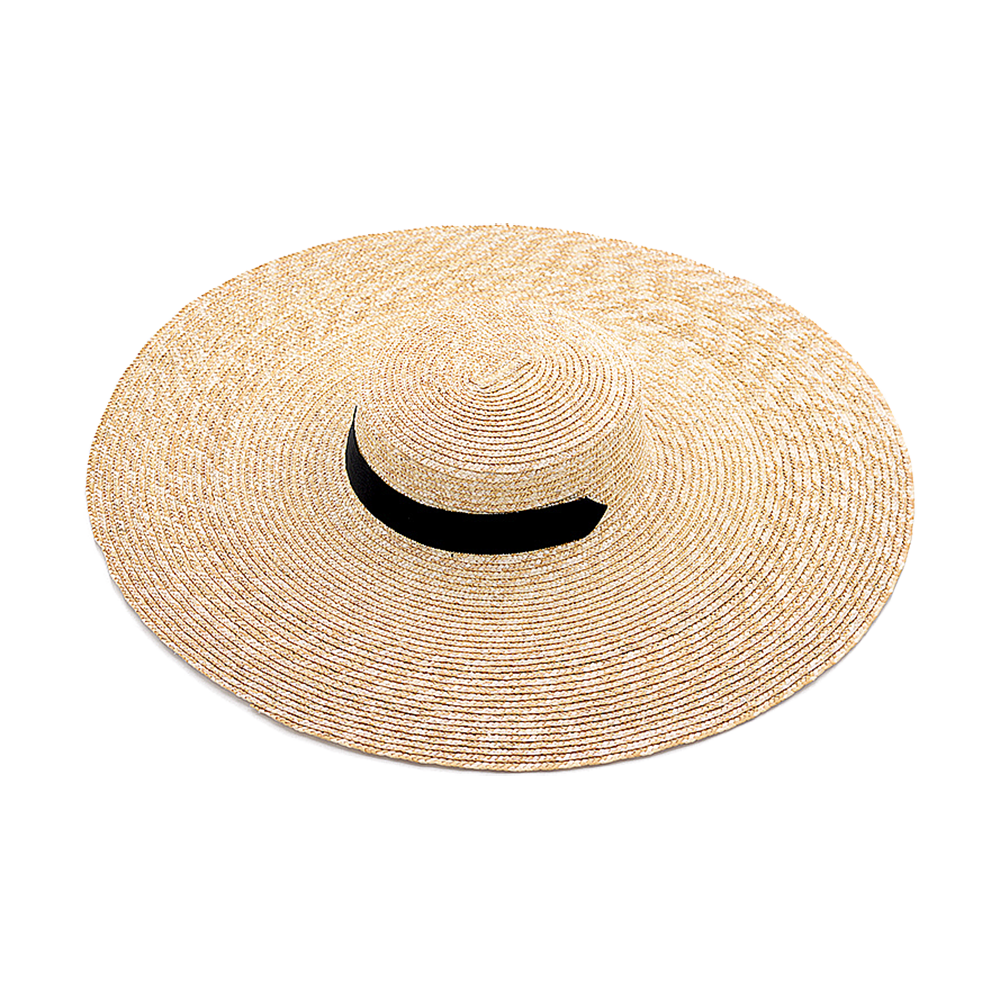 Foto isolata del cappello della spiaggia
