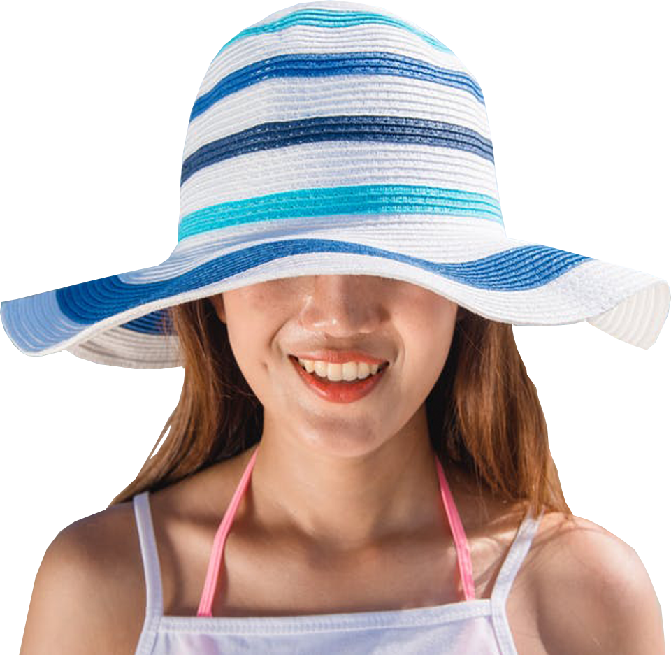 Sombrero de playa PNG Pic