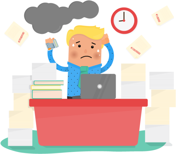 Business Stress PNG File