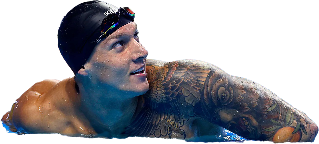 Caeleb Dressel Olympic Player PNG Clipart