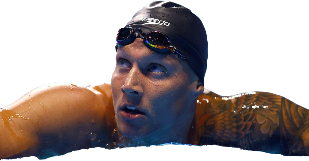 Caeleb Dressel Olympic Player PNG Pic