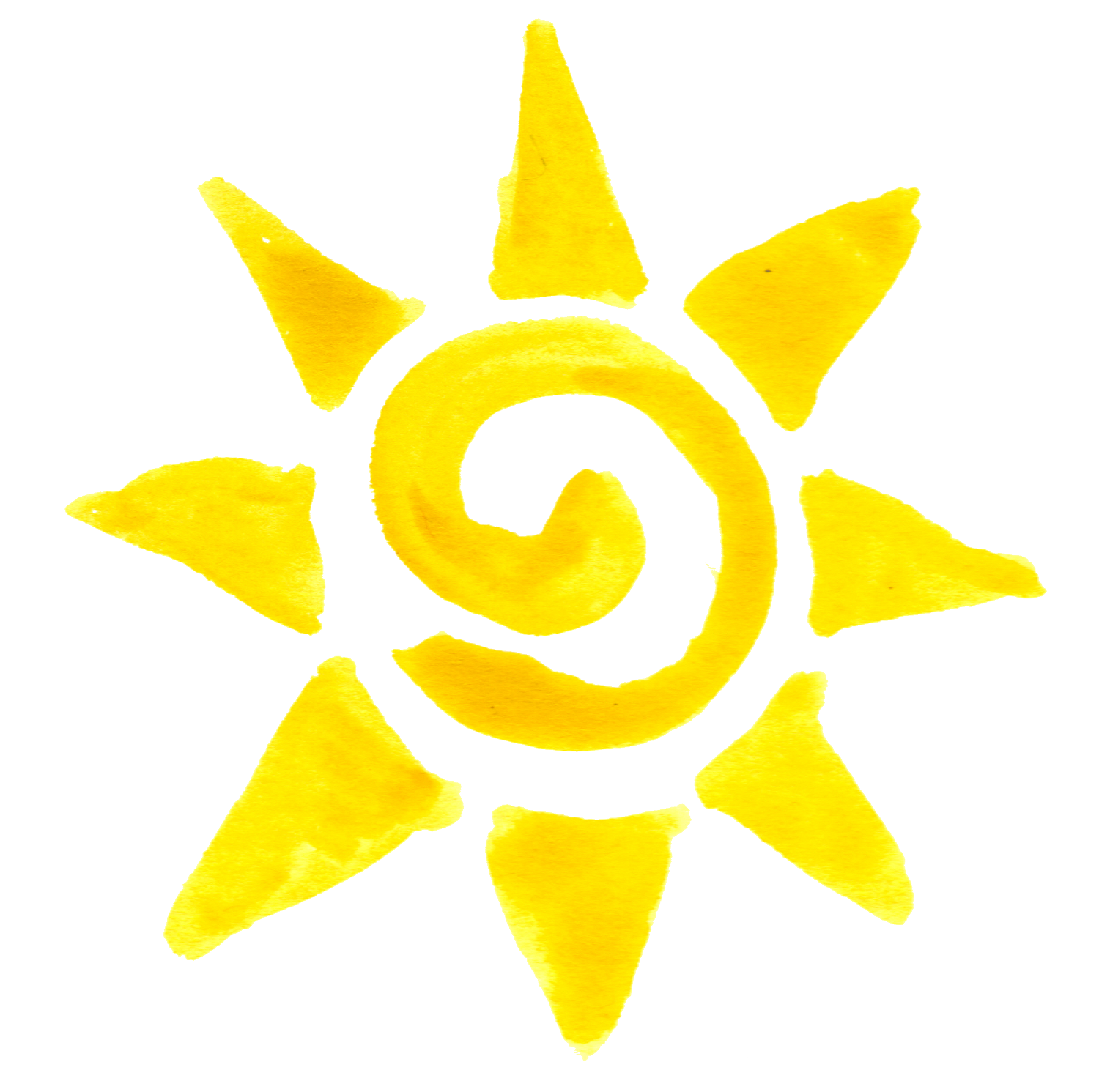 Dibujos animados sol PNG hd Isolated
