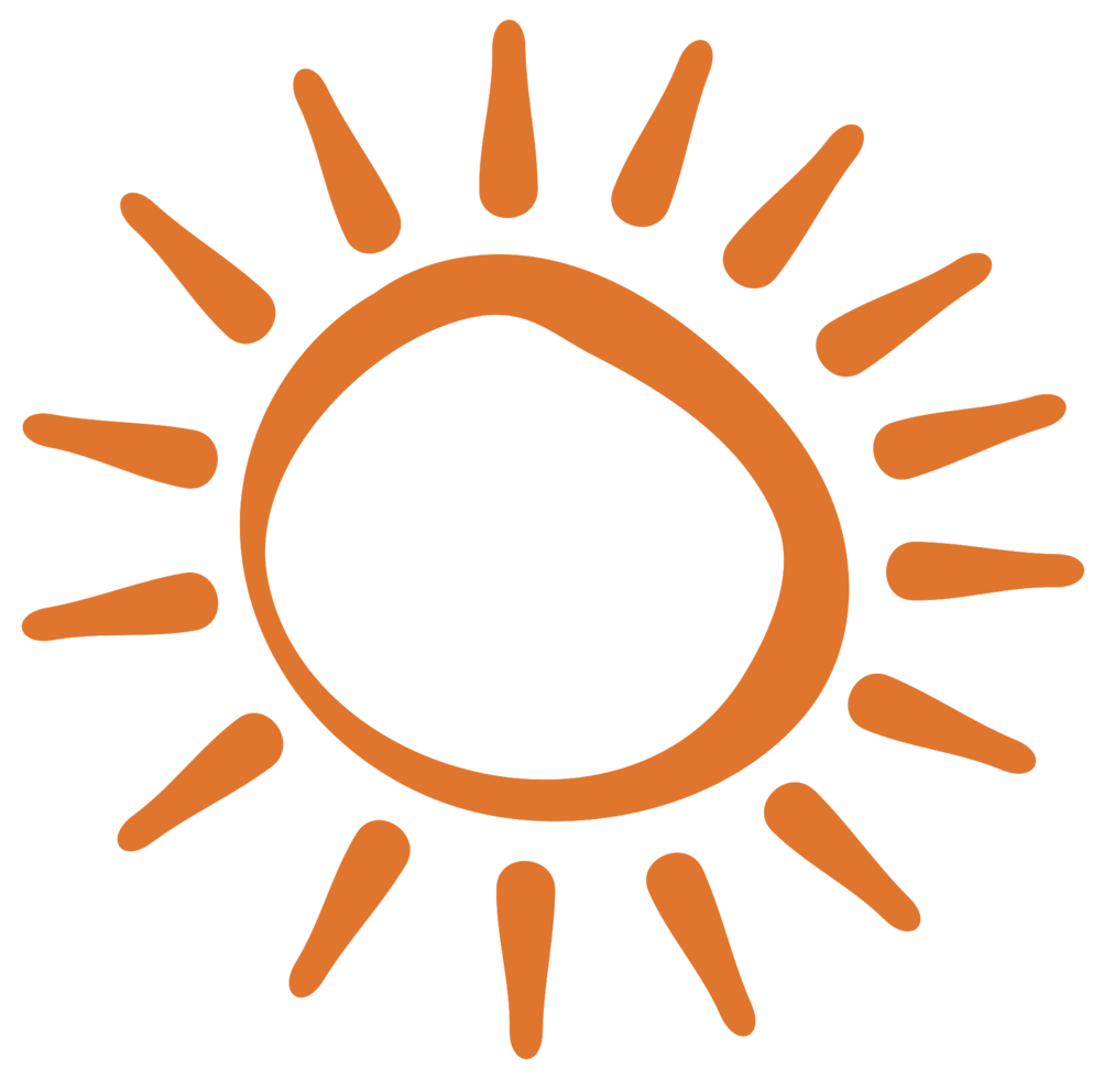 Kartun matahari Transparan PNG