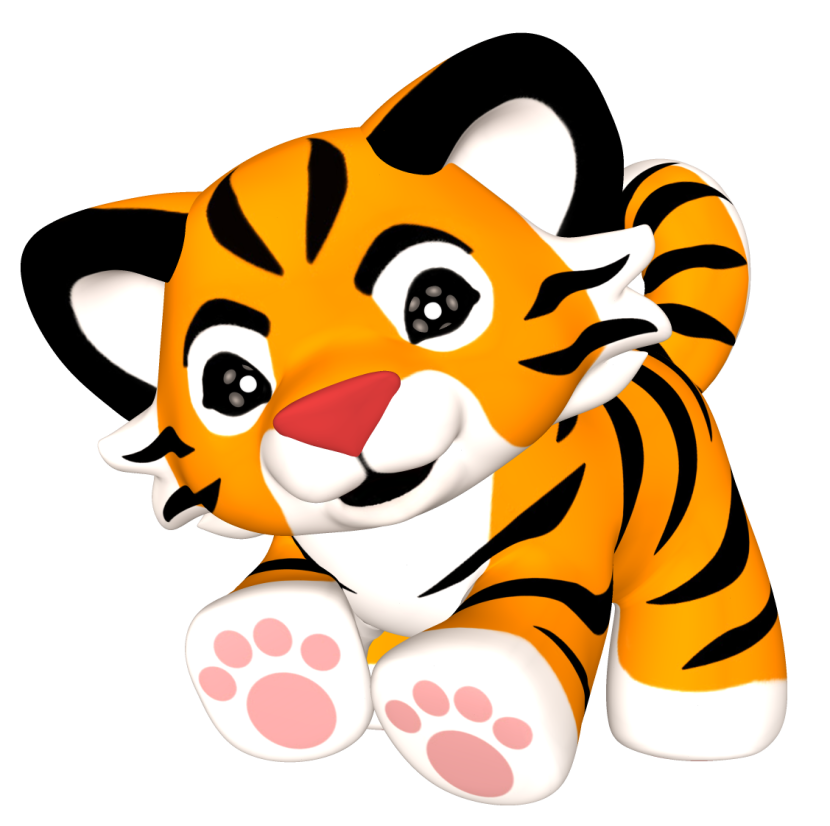 Cartoon Tiger PNG Image