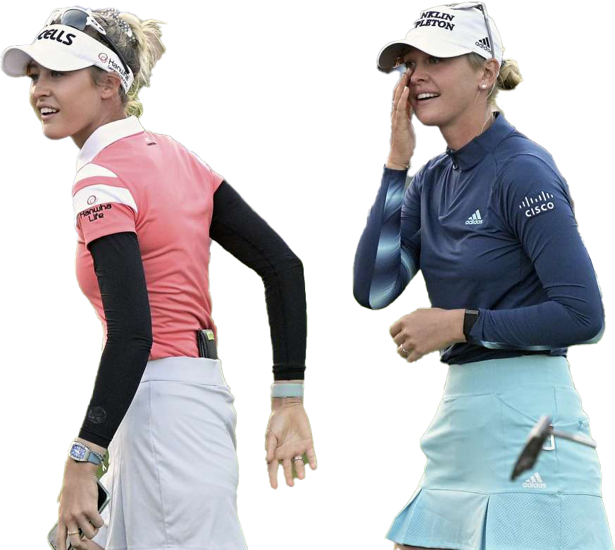 Jessica And Nelly Korda Olympic Player PNG Photos