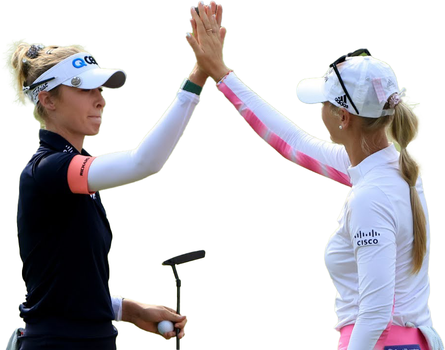 Jessica And Nelly Korda PNG Transparent Image