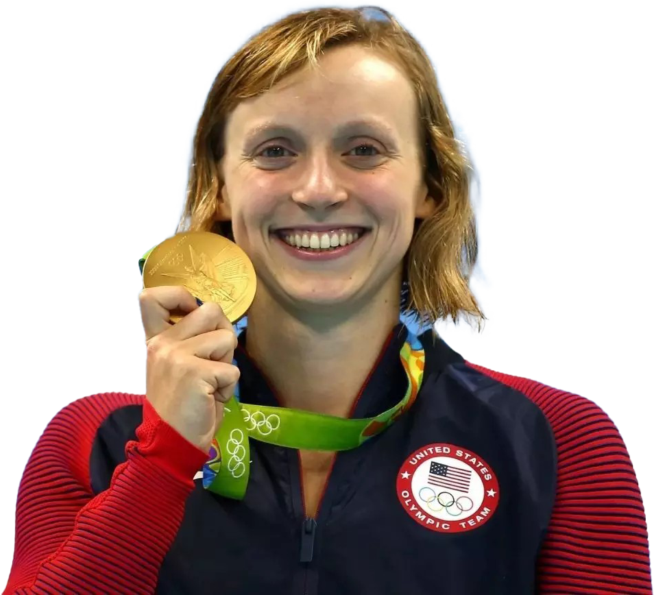 Katie Ledecky Olympic Player PNG Transparent Image