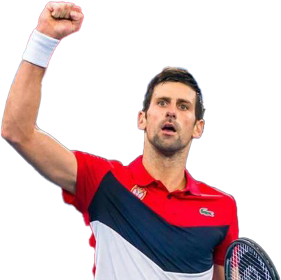 Novak Djokovic Tennis Speler Olympische Player PNG achtergrondafbeelding