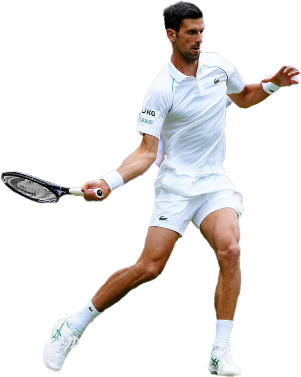 Jugador de tenis de Novak Djokovic Player Olímpico PNG Imagen