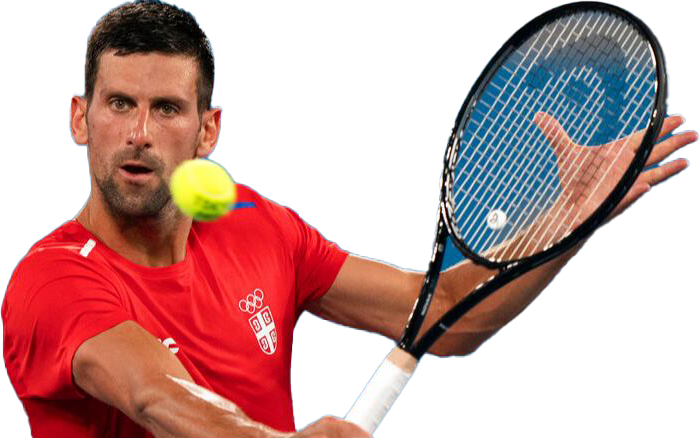 Novak Djokovic Pemain Tenis PNG Unduh Gratis