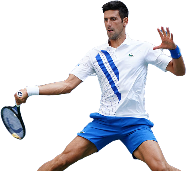Novak Djokovic Tennis Player Transparante afbeeldingen PNG