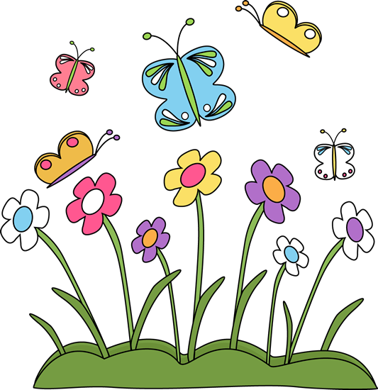 Spring Flowers PNG Isolated File