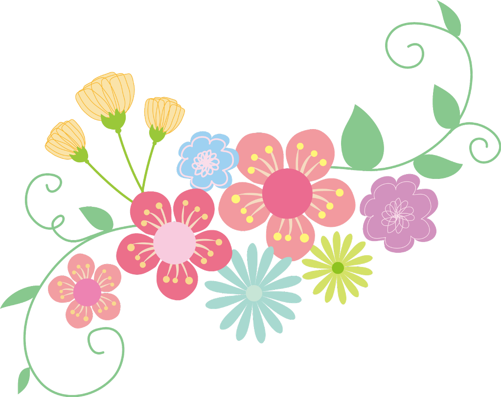 Spring Flowers PNG Photo