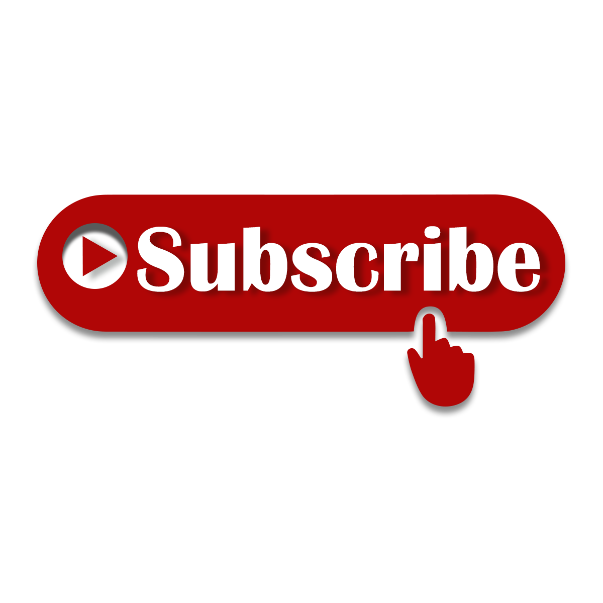 Subscribe Button PNG Isolated File