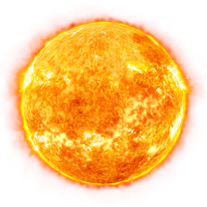 Sun PNG Isolated File