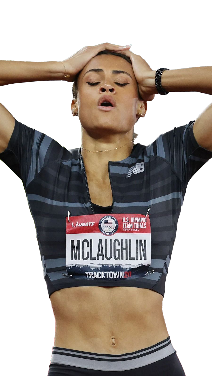 Sydney McLaughlin Olympic Player PNG Transparent Image