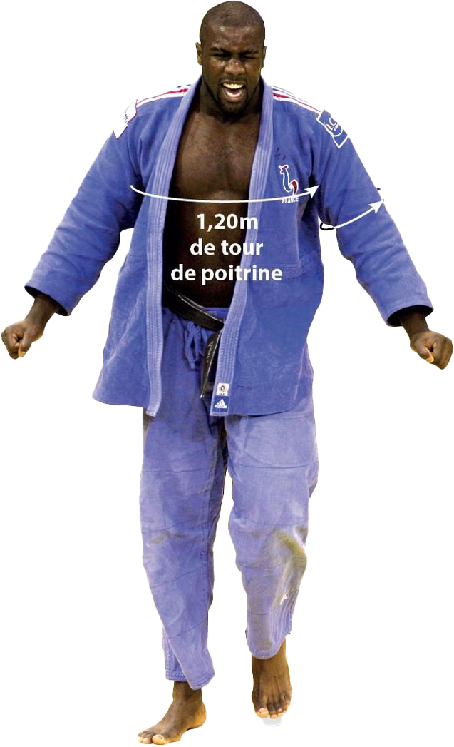 Teddy Riner Olympic Player PNG Image