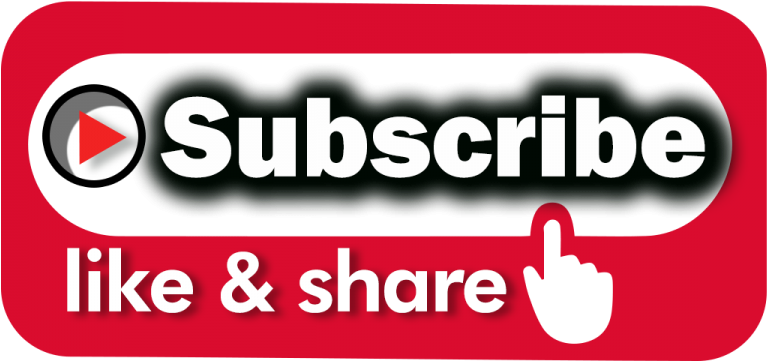 YouTube Subscribe PNG Isolated File