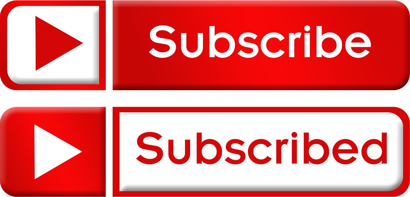 YouTube Subscribe PNG Isolated Photo