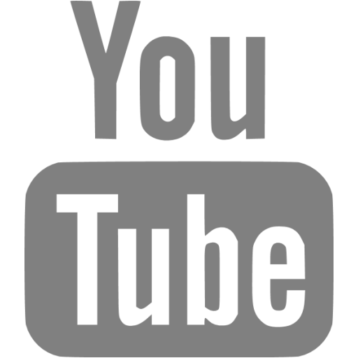 Youtube logo sfondo isolato PNG