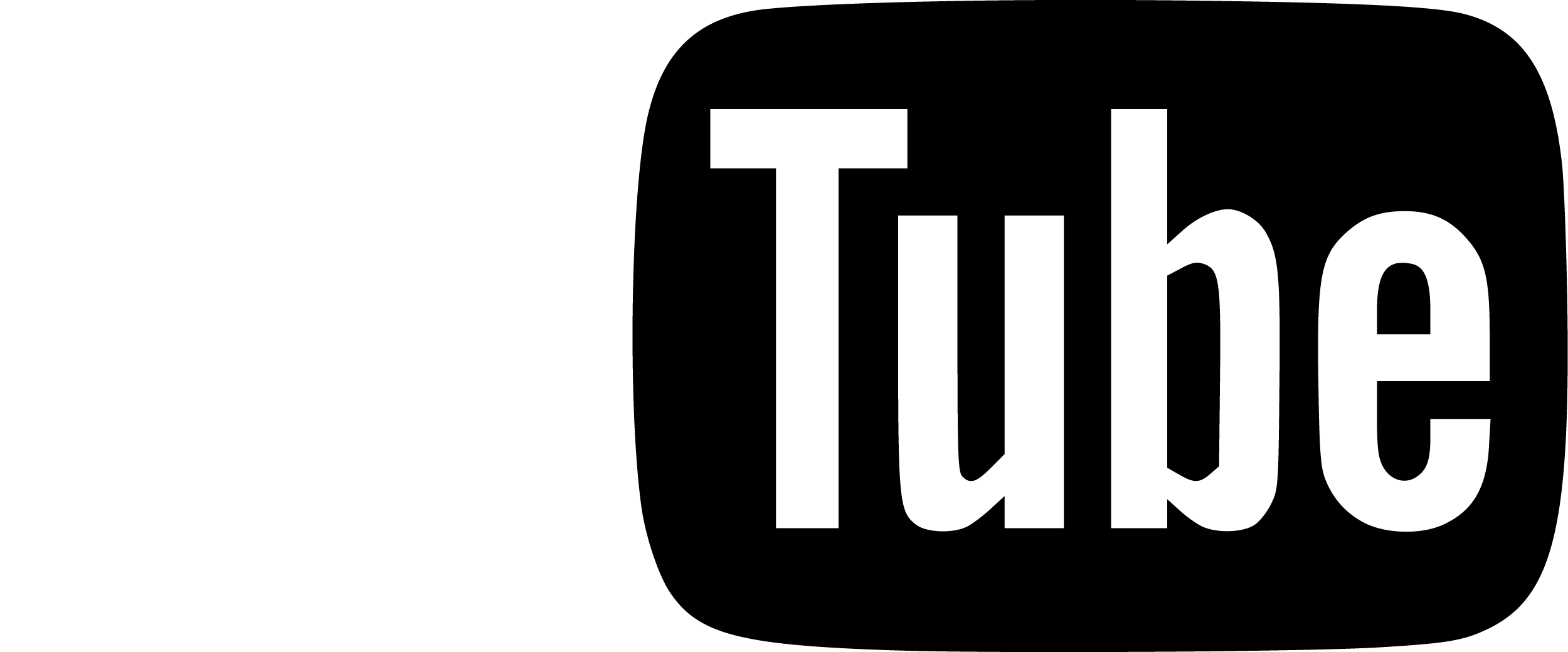 Logo de youtube PNG Isolated File