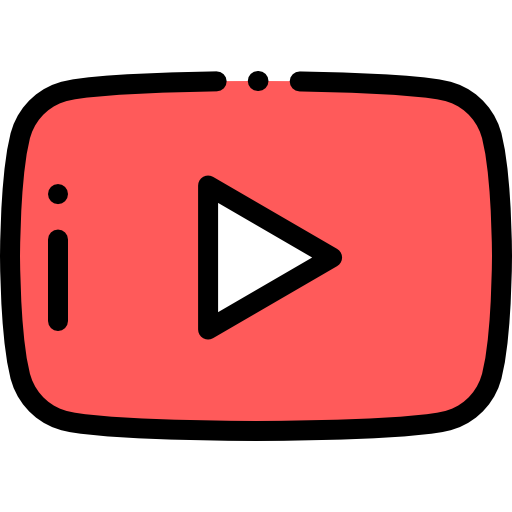 يوتيوب logo PNG شفافة