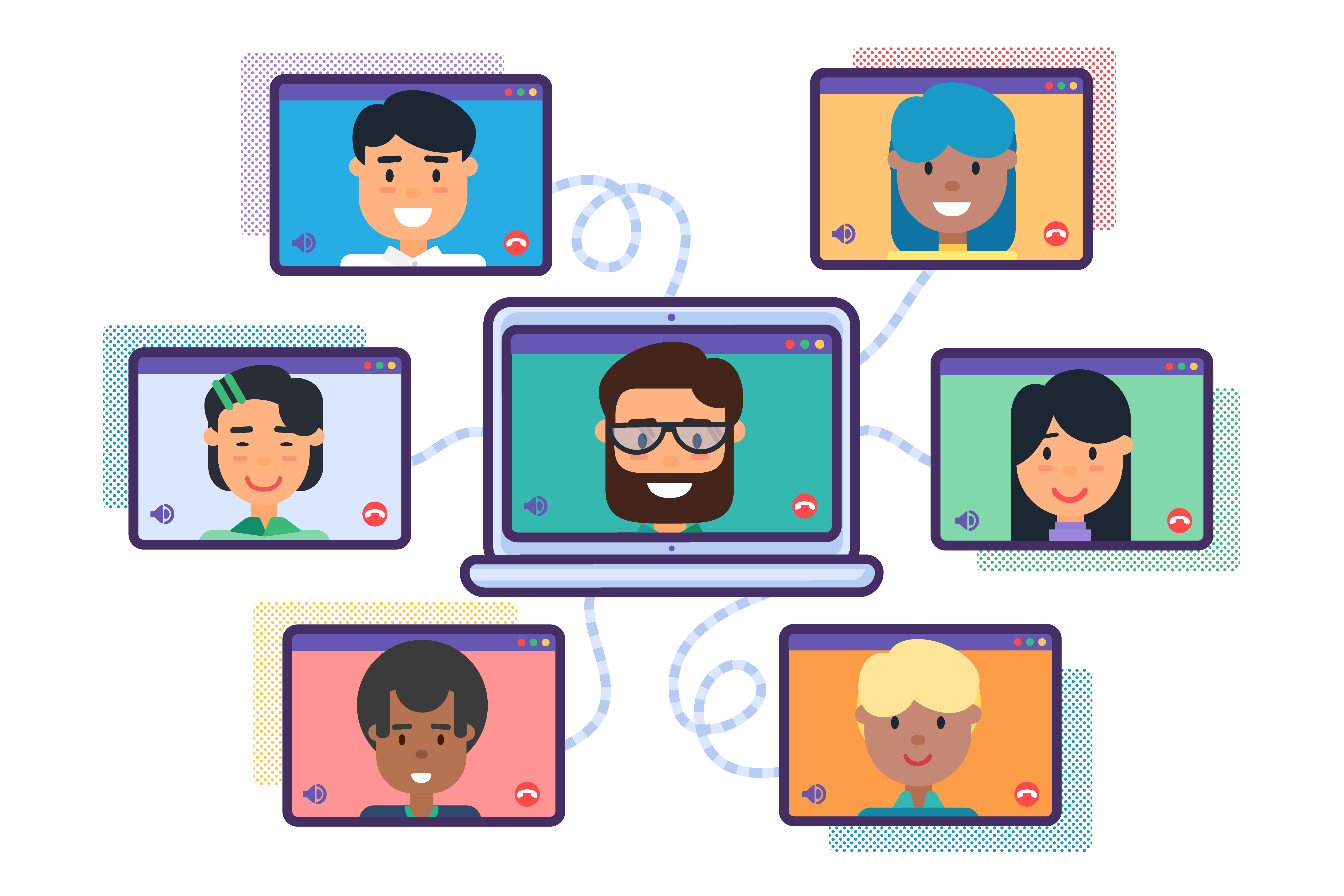 Zoom Meeting PNG Isolated File
