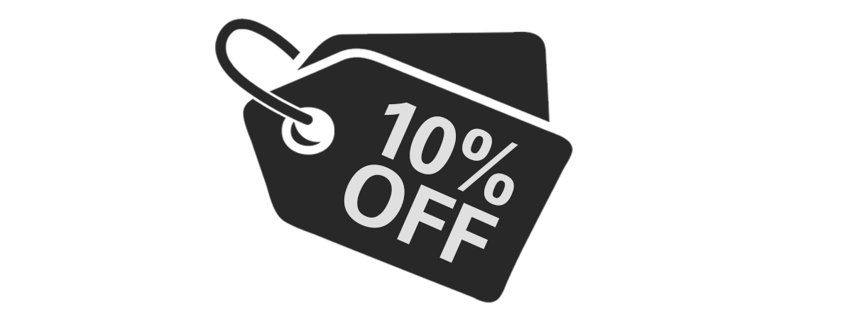 10% Off PNG File