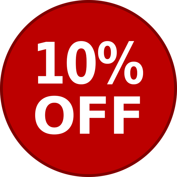 10% Off PNG HD