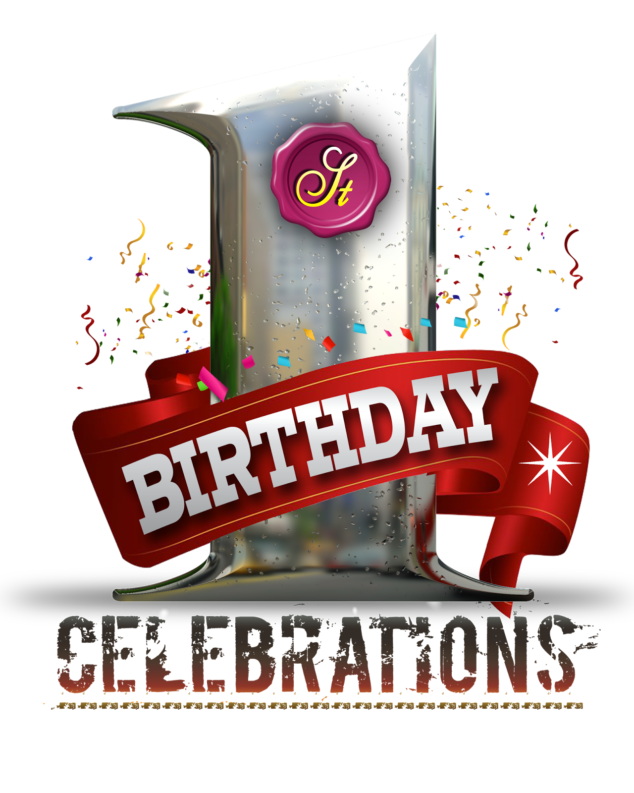 1er anniversaire PNG Pic