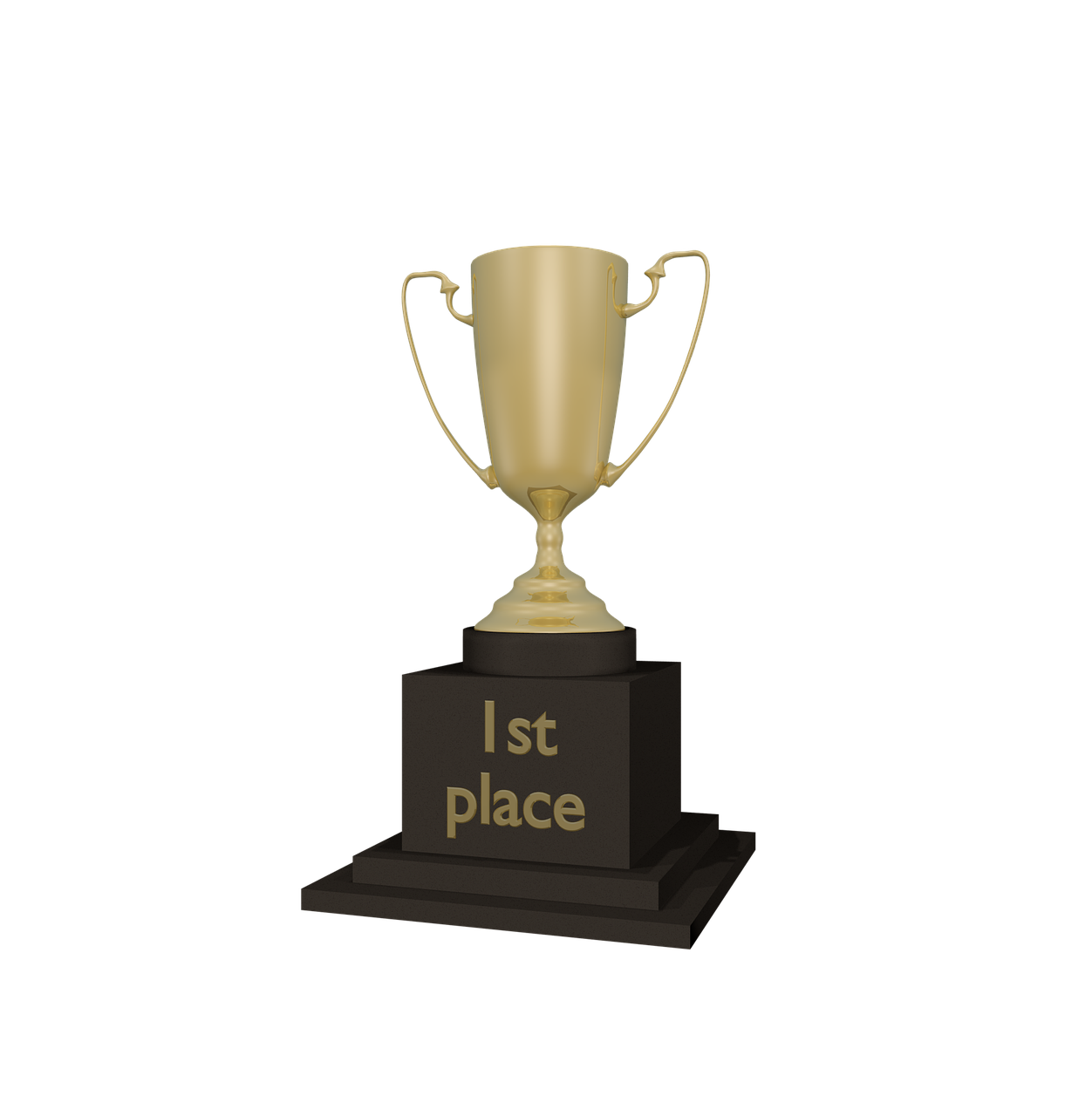 1st Place PNG Isolated Photo