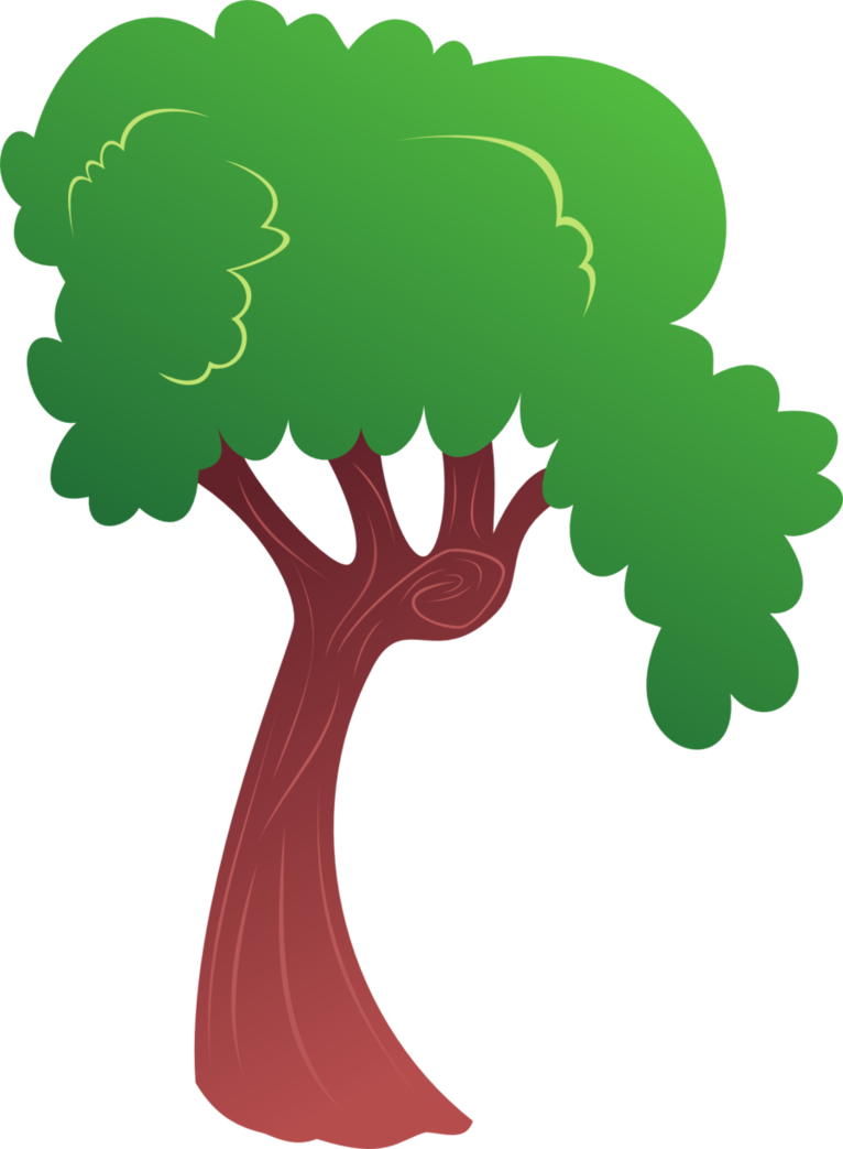 2D дерево PNG-файл