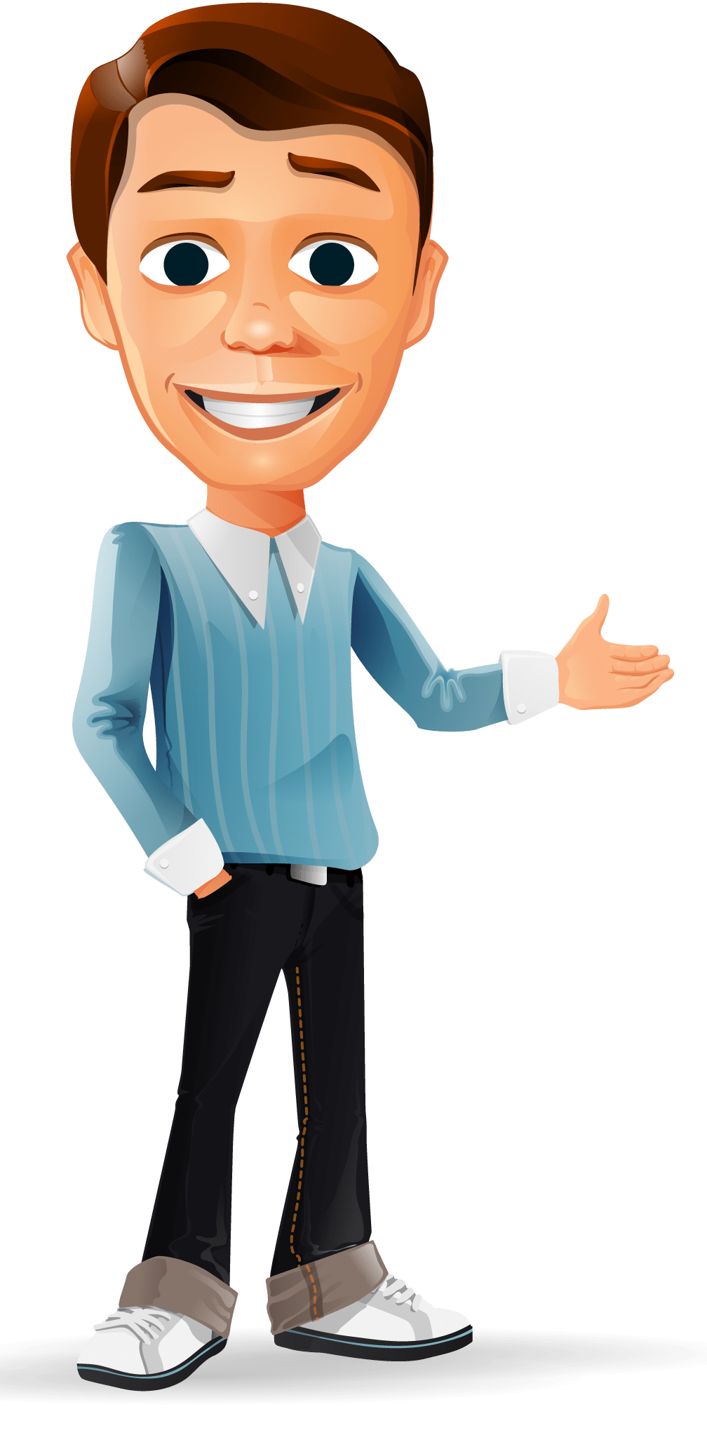 3D Character PNG Photo