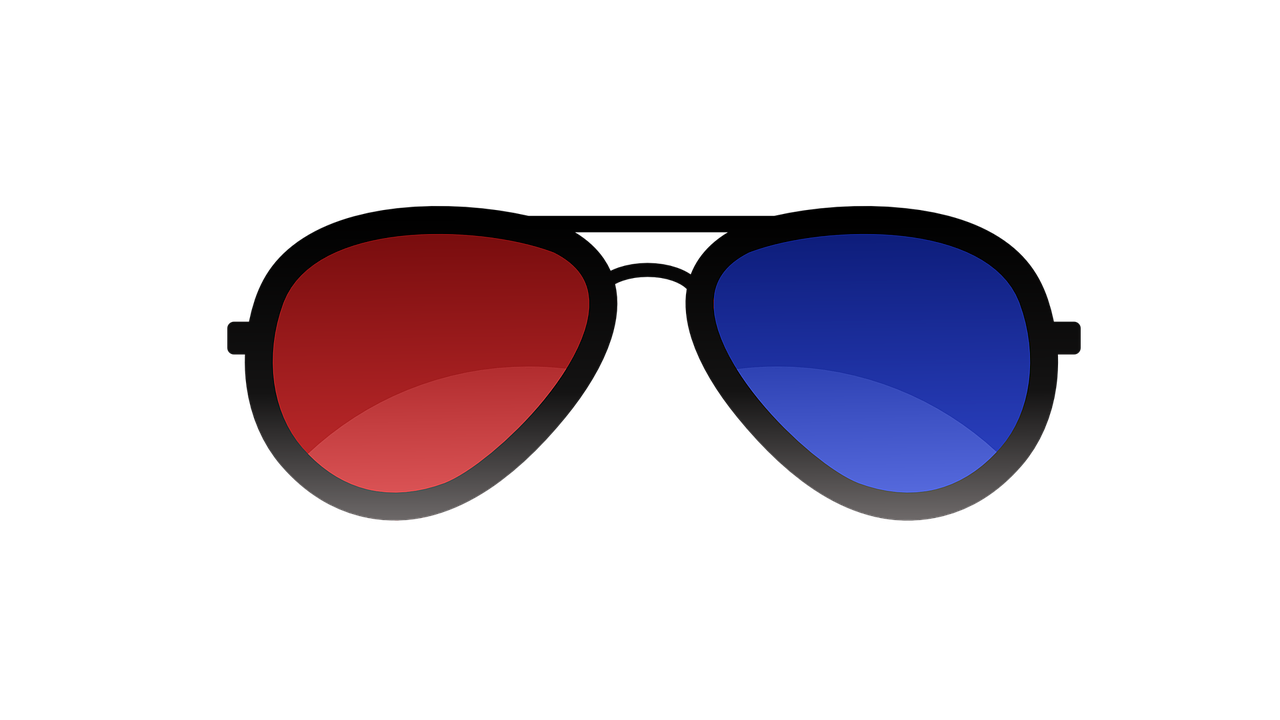 3D Film Glasses Download PNG Image