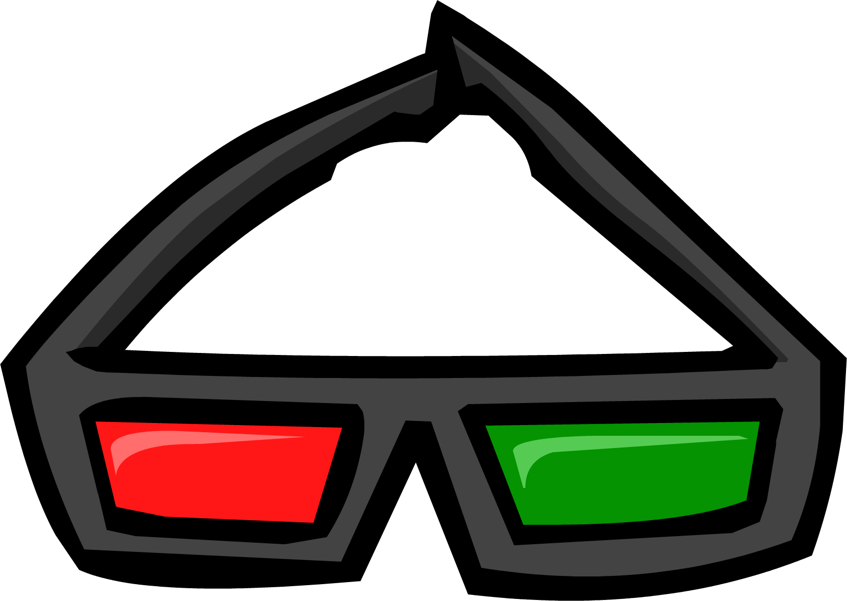 3D Film Glasses PNG Clipart