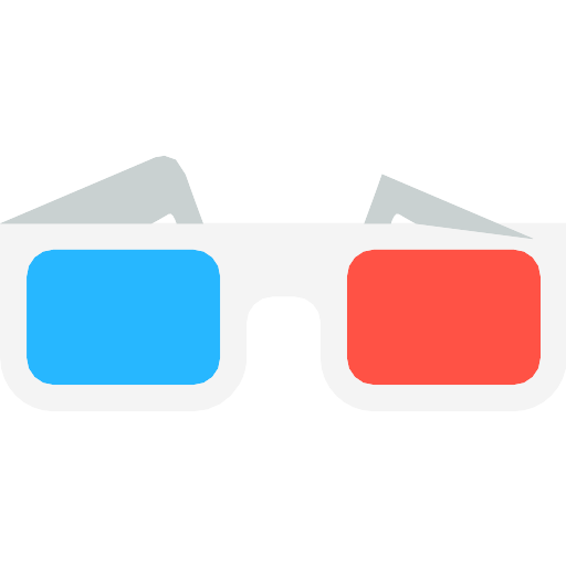 3D очки PNG скачать бесплатно
