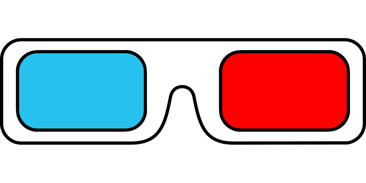 3D Glasses PNG Isolated Photos