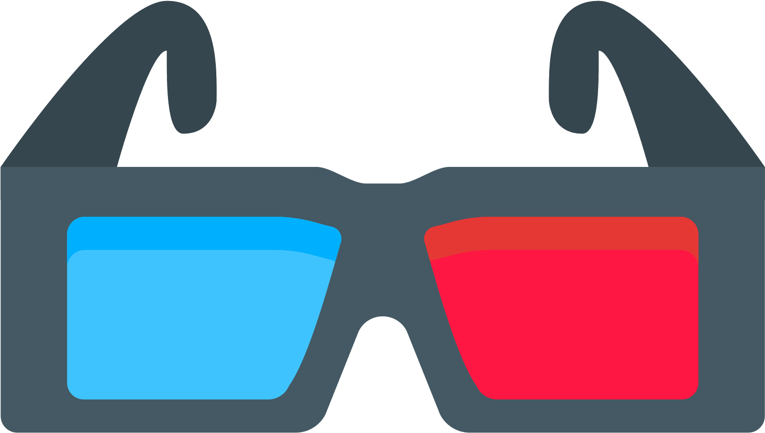 3D очки PNG