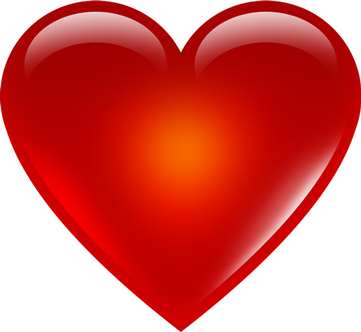 3D Heart PNG Image
