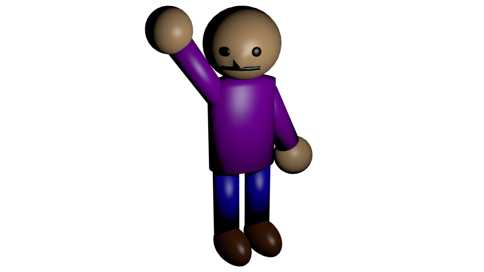 3D Man PNG HD Isolated